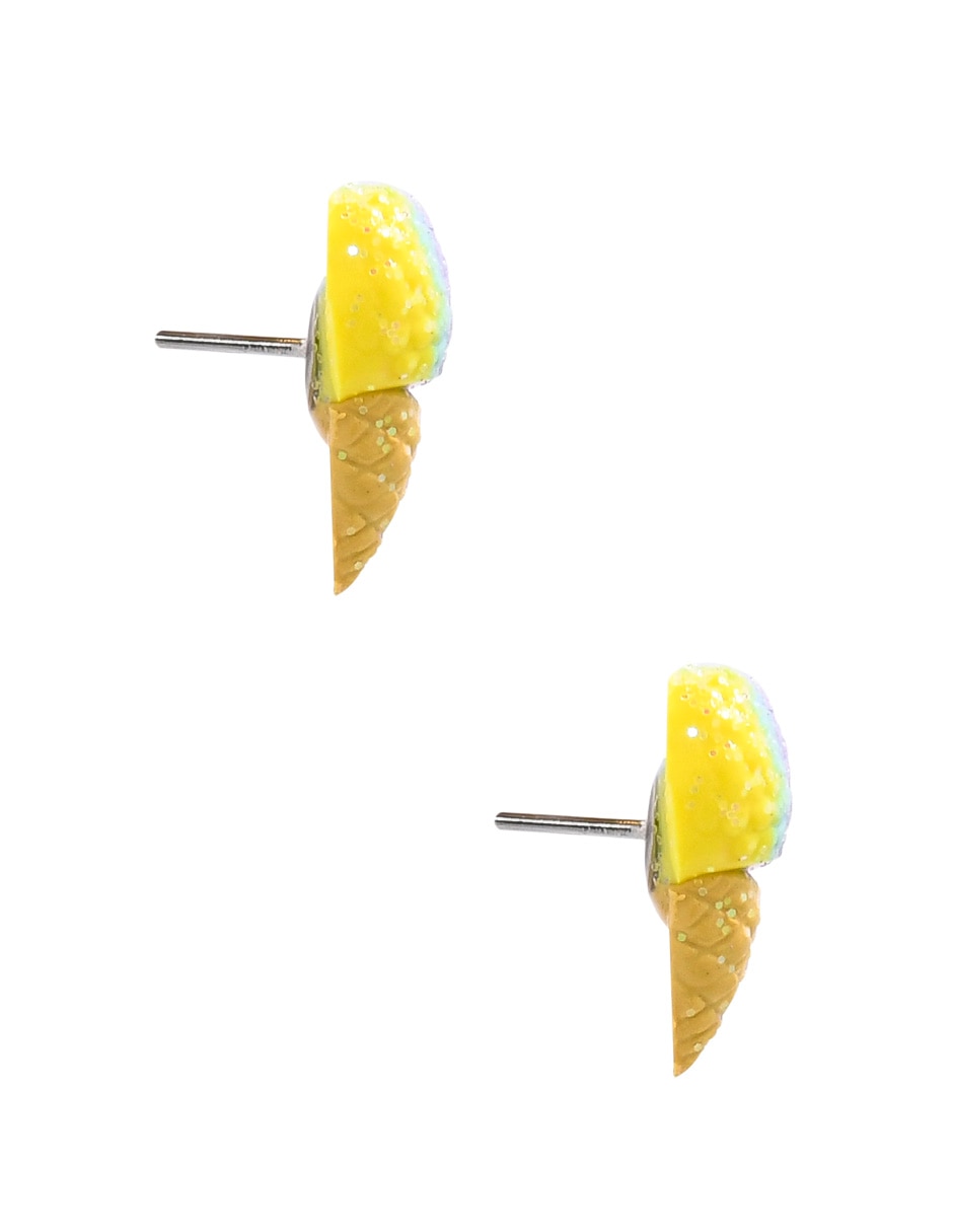 Set de aretes con acabado brillante 3