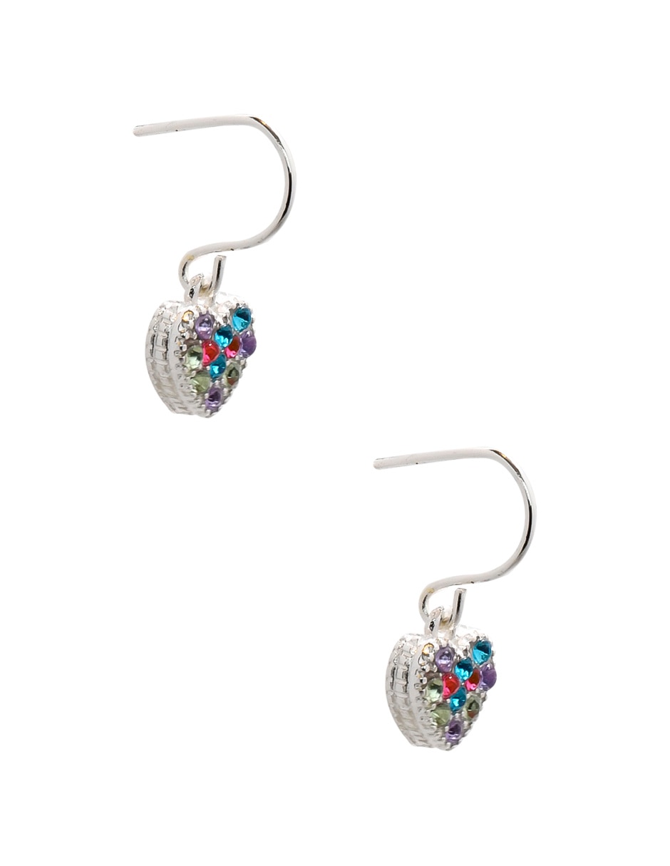 Set de aretes con acabado brillante fantasía 2