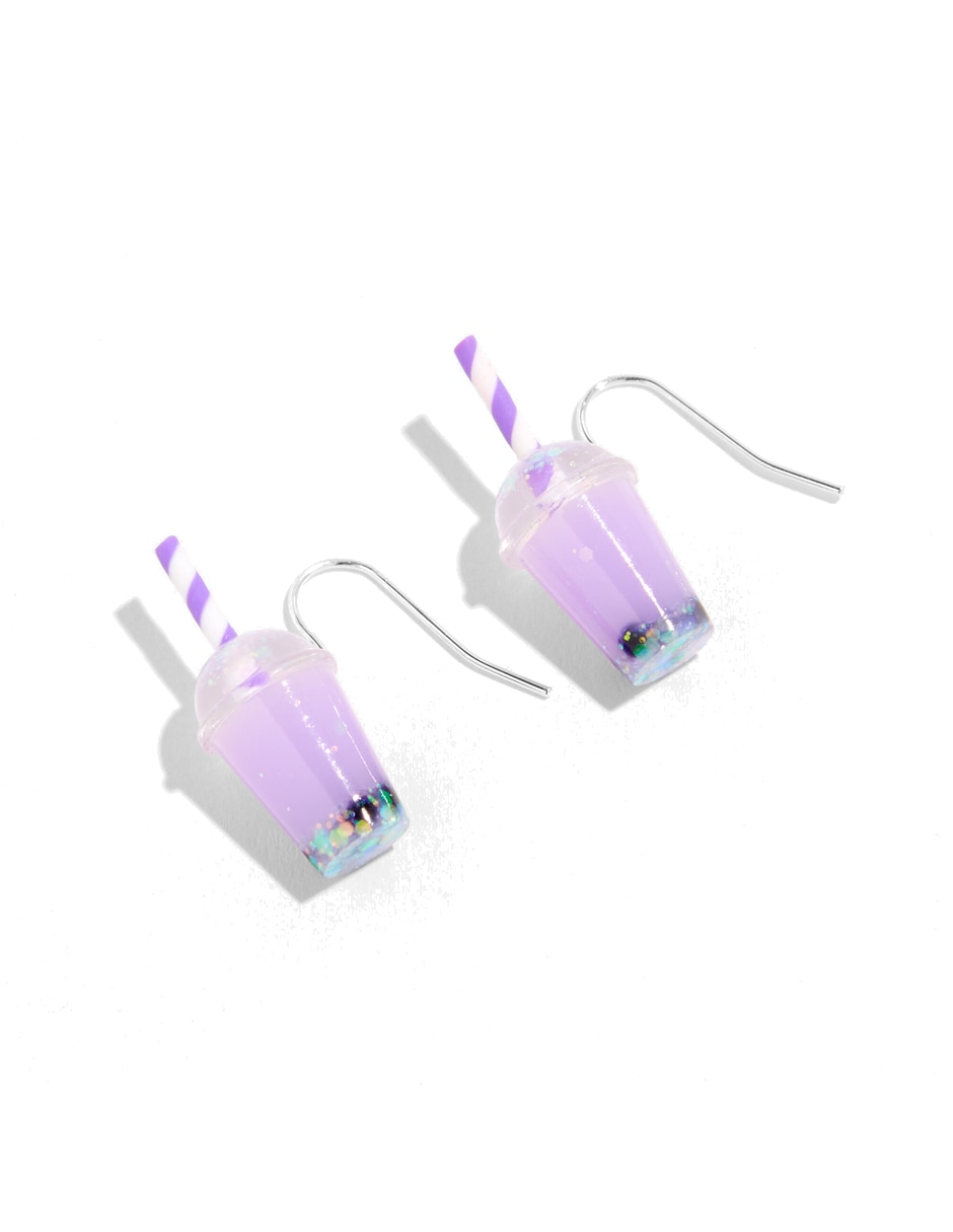 Aretes cortos con acabado mate 3