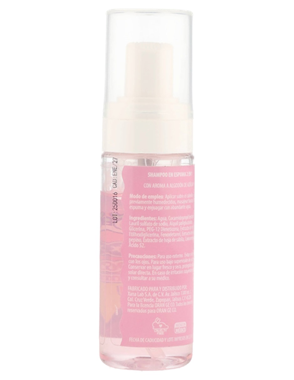 Shampoo hidratante para cabello Shampoo en espuma 2 en 1 3