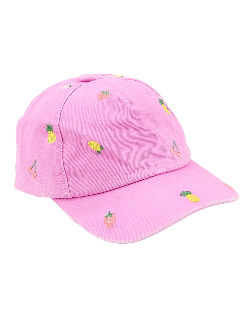 Gorra visera curva velcro para niña