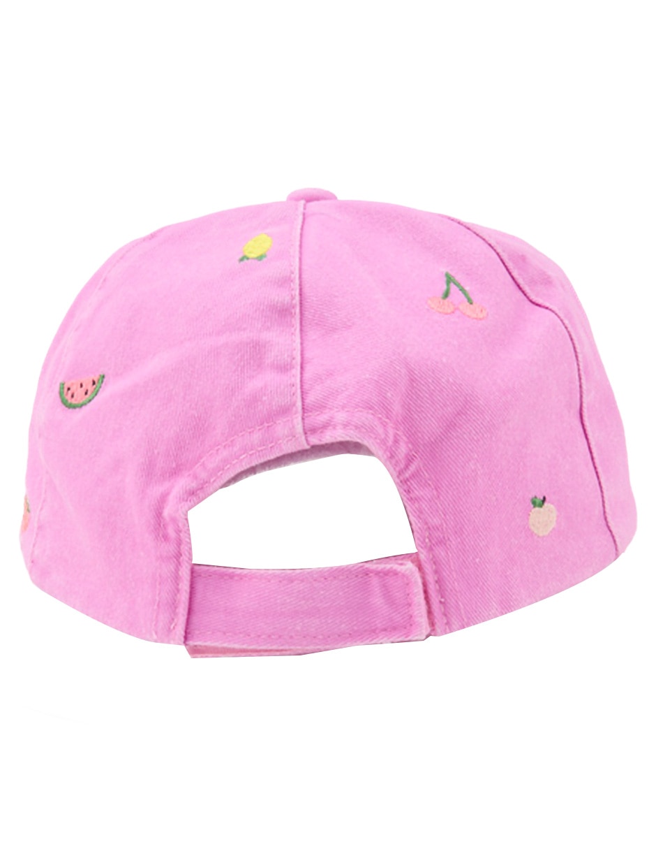 Gorra visera curva velcro para niña 4