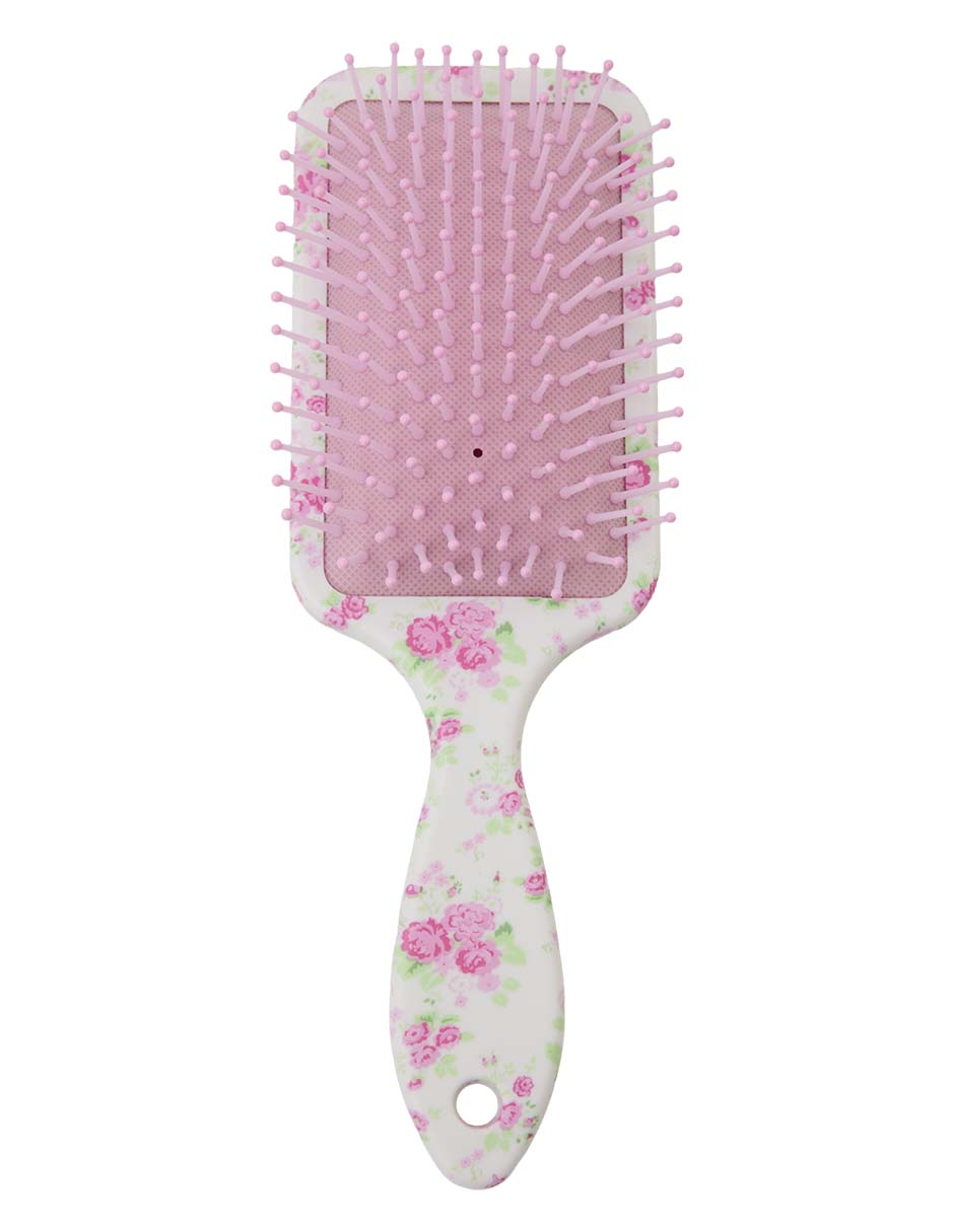 Cepillo para cabello de plástico
