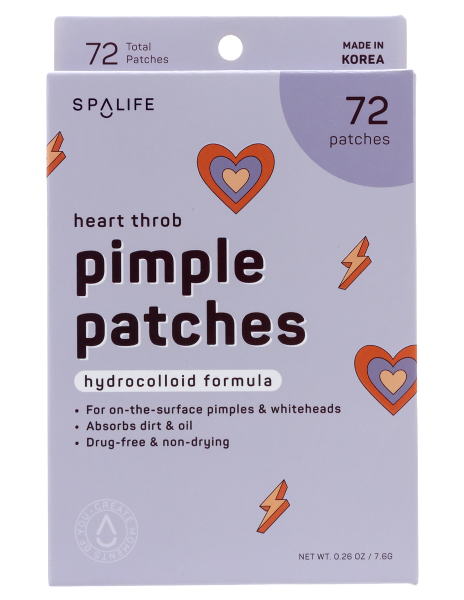 Parches para acné en forma de corazón y rayos 3