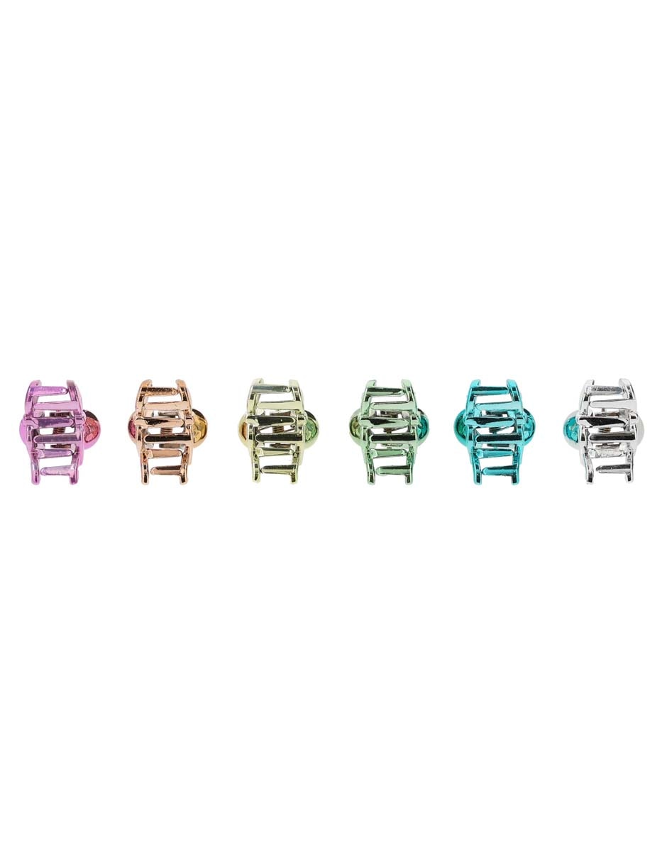 Set de pinzas para el cabello de plástico 9