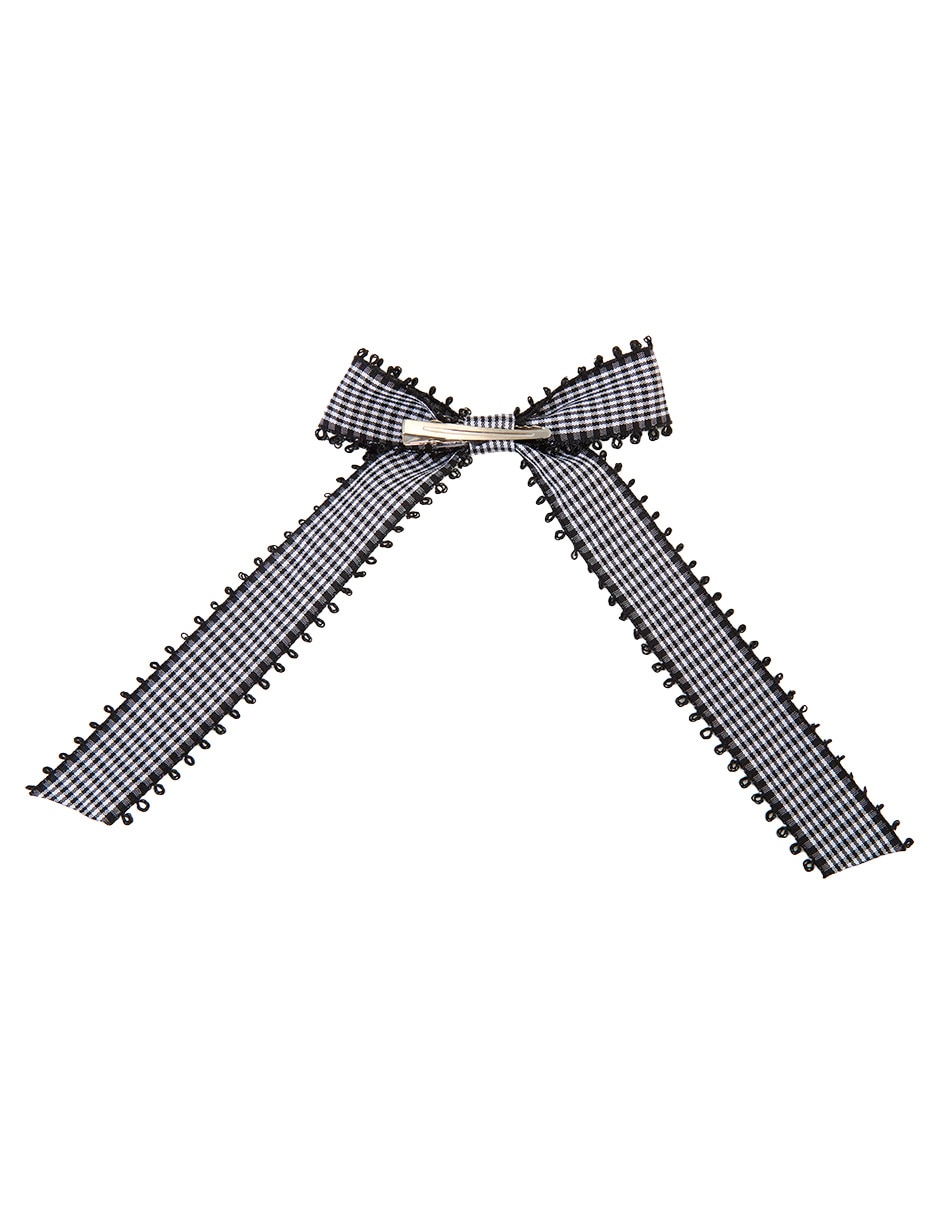 Set de 2 moños para cabello con aplicación broche 3