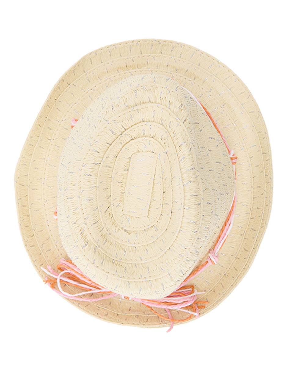 Sombrero estampado trenzado 2