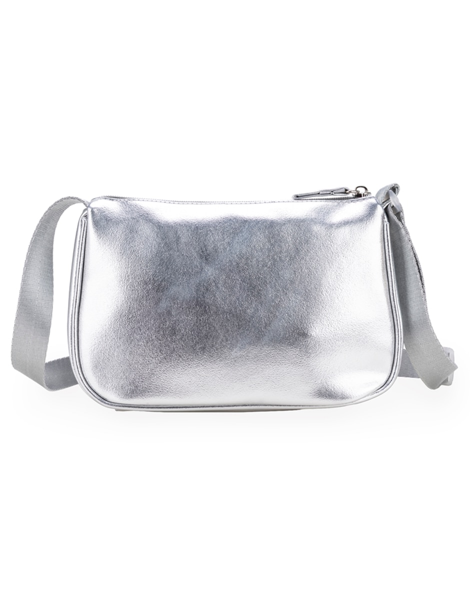 BOLSO CLOE XIPETOTI SINTÉTICO, PLATA
