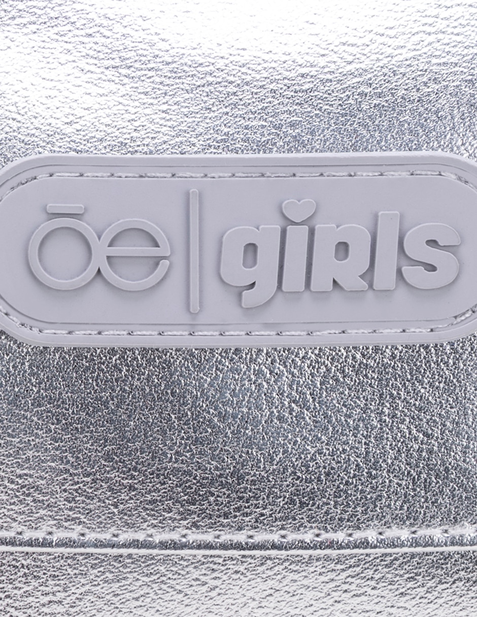 BOLSO CLOE XIPETOTI SINTÉTICO, PLATA