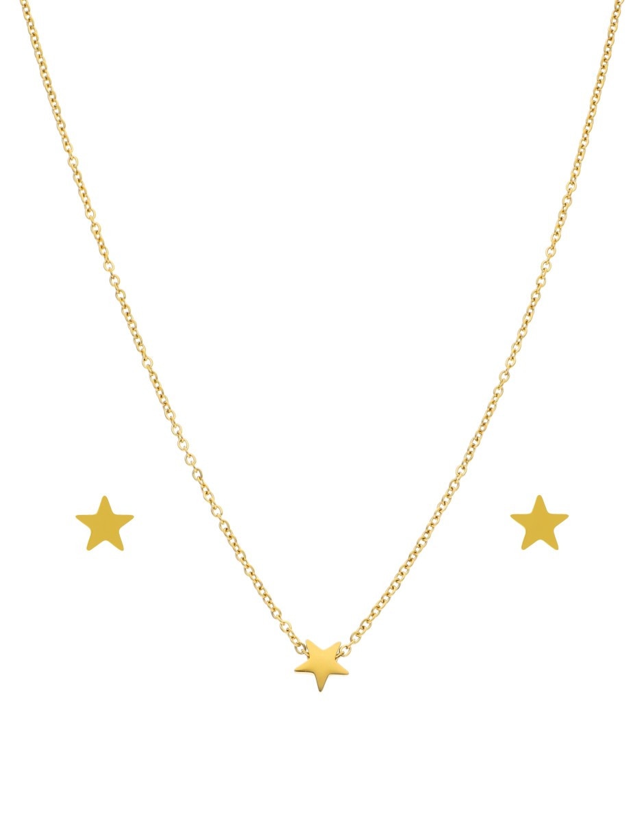 Aretes y collar de Estrella
