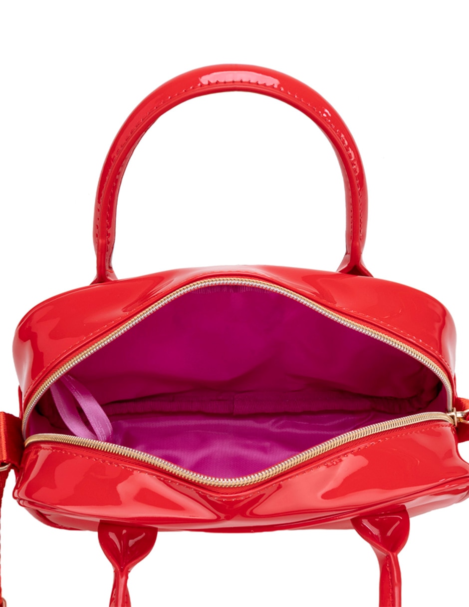 BOLSO CLOE MICTLAN SINTÉTICO LIS, ROJO