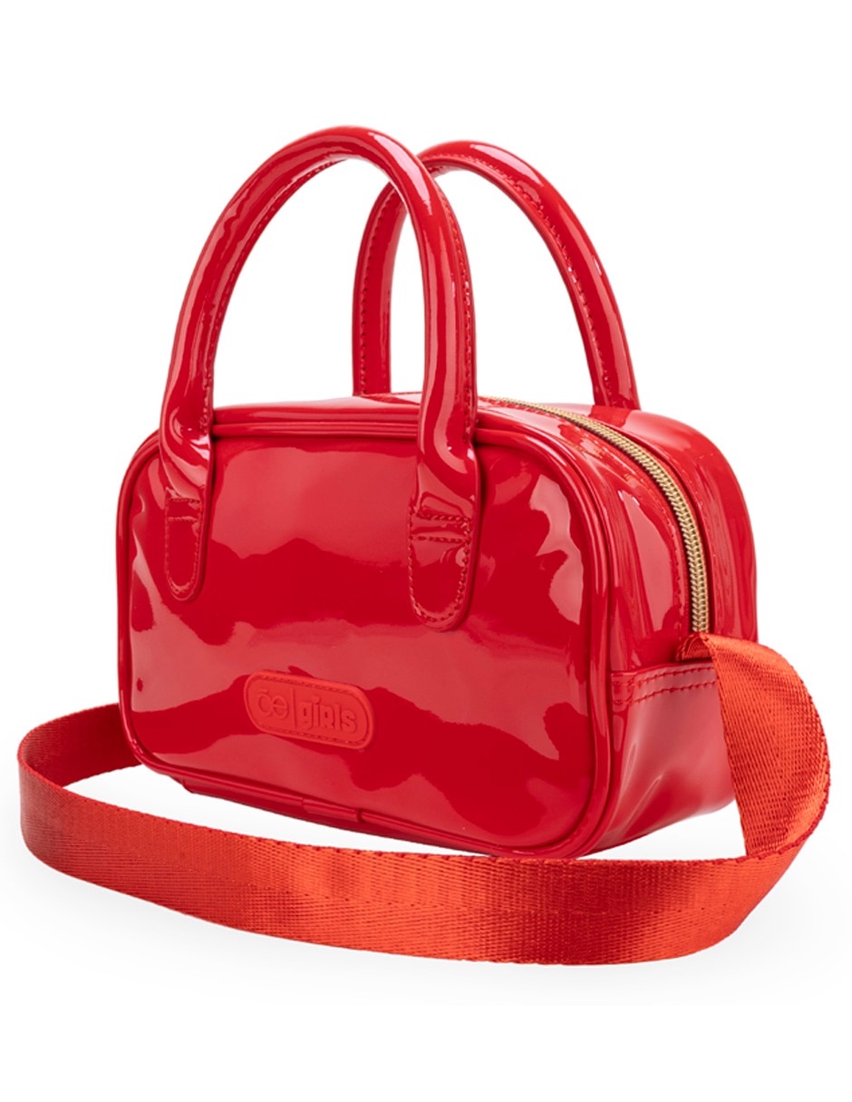 BOLSO CLOE MICTLAN SINTÉTICO LIS, ROJO