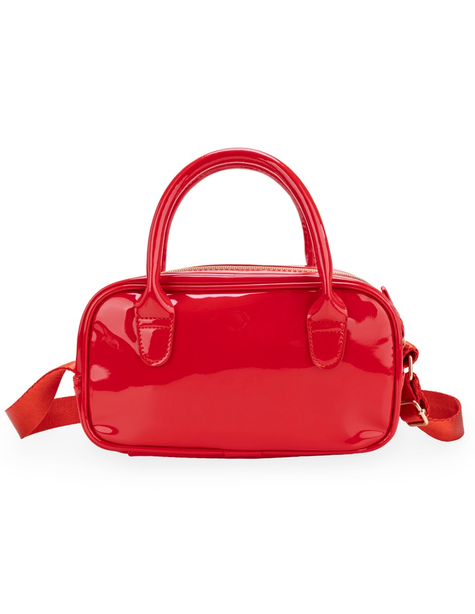 BOLSO CLOE MICTLAN SINTÉTICO LIS, ROJO