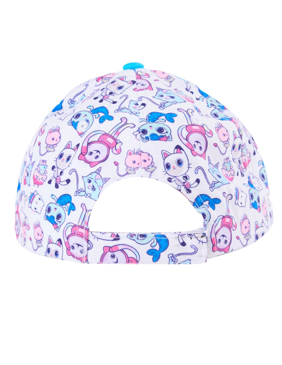 Gorra visera curva velcro Gabby's Dollhouse para niña 2