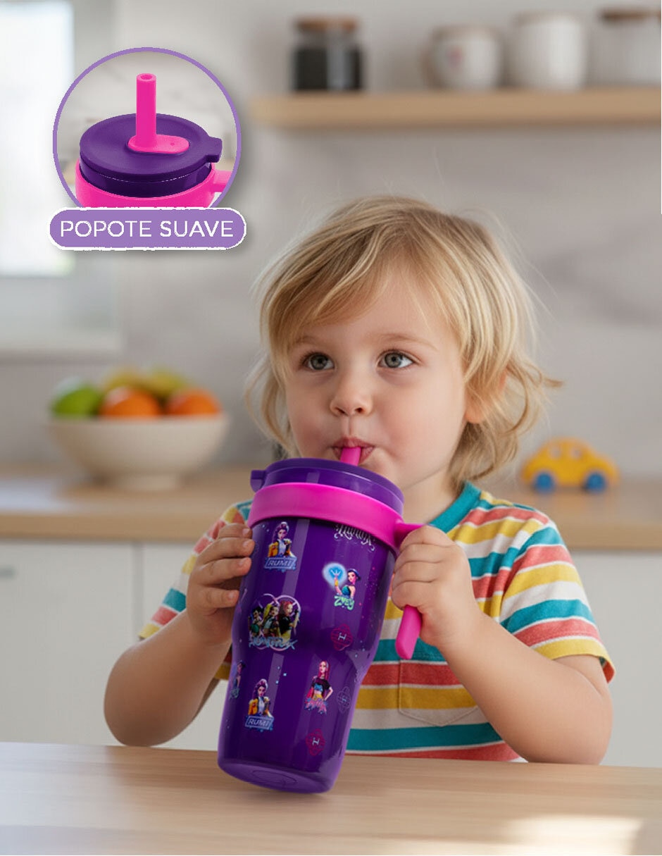 Termo de acero inoxidable con tapa rosca 532 ml 3